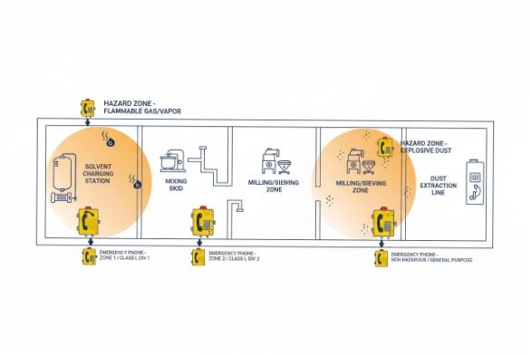 Hazard Zone Phone Layout