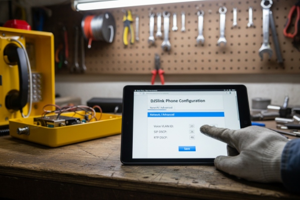 voice VLAN ID PCP DSCP explosion-proof phone
