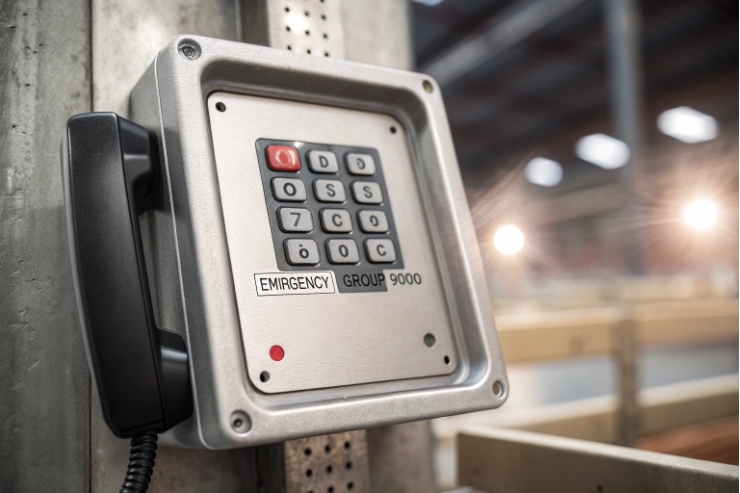 ONVIF analytics alarm workflow with motion ROI, tamper, digital input change, recording health.