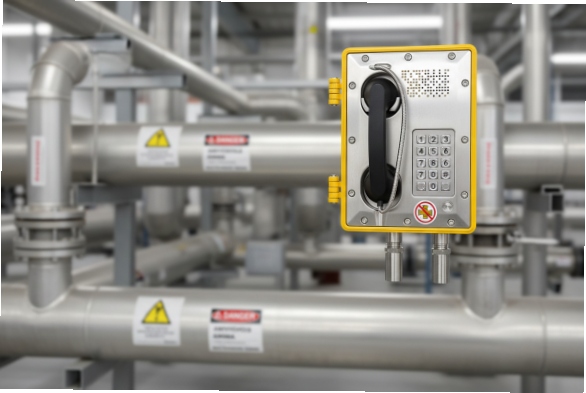 Stainless SIP Hotline Phone