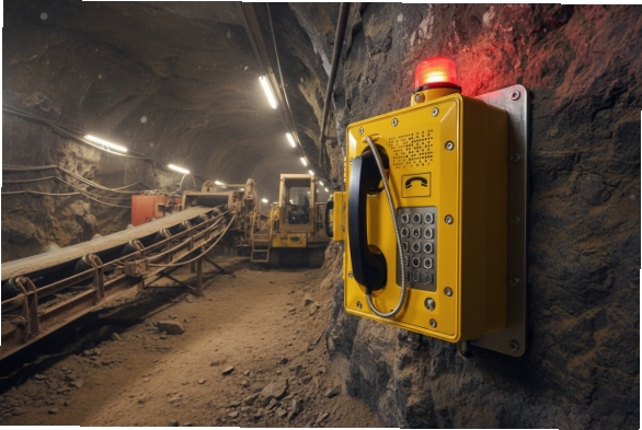 Mining Emergency SIP Phone