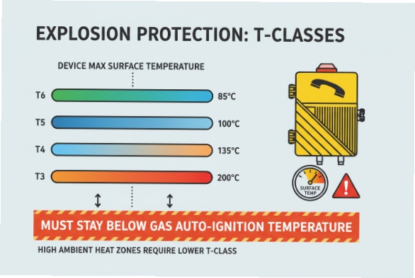 T-Class Temperature Chart