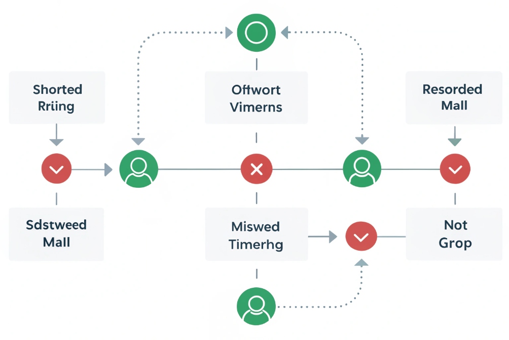 Flowchart showing call routing strategies with different agent conditions