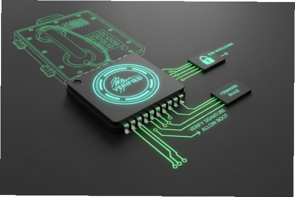 Secure boot chip verifies firmware signature for hardened SIP intercom device
