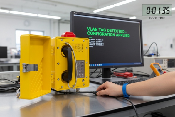 VLAN tagging persistence after power cycle