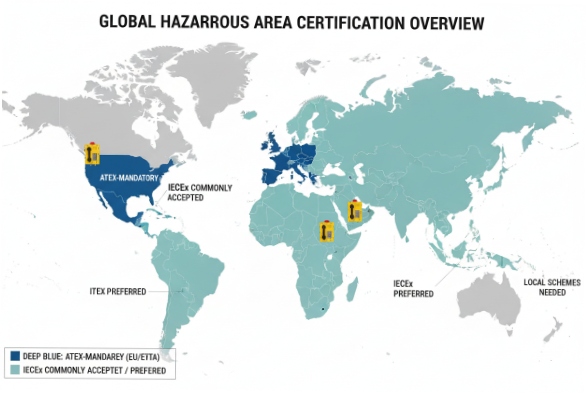Global Certification Map