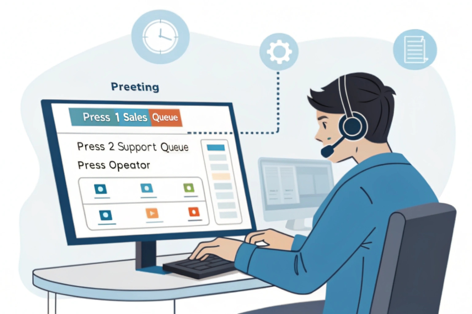 Configuring IVR queues
