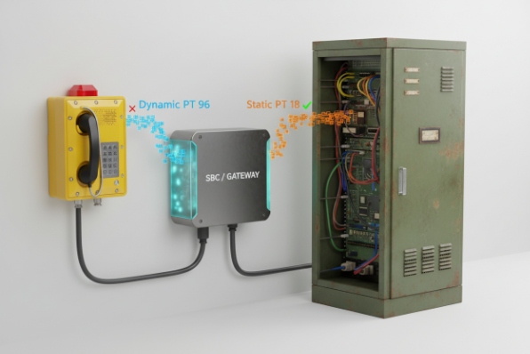 RTP payload type remap legacy PBX