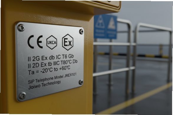 Ex Certification Nameplate