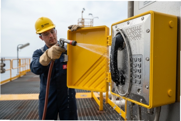 Washdown Test SIP Phone