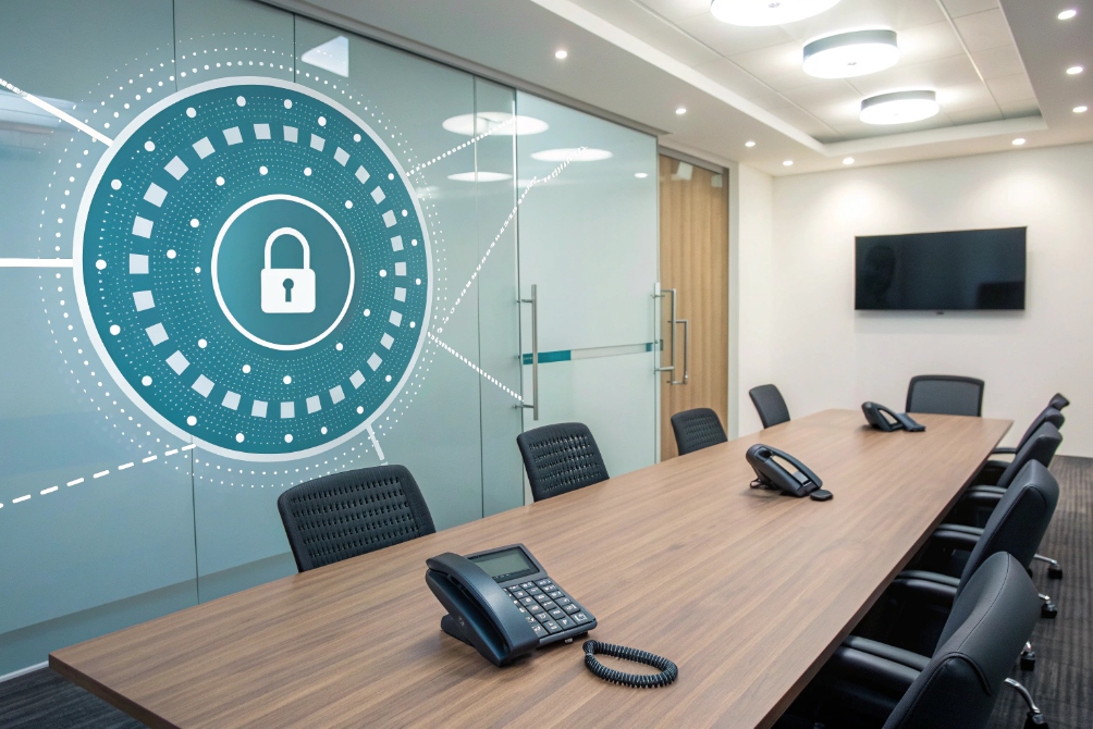 Secure VoIP meeting