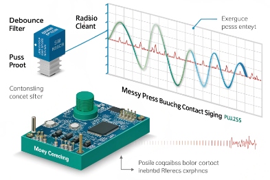 VoIP SIP mainboard circuit with signal filtering and noise reduction diagram