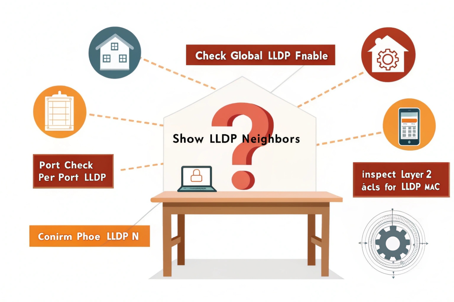 Troubleshooting missing LLDP neighbors