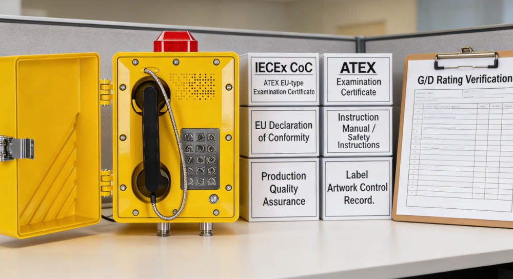 Explosion-proof Telephone Procurement Document Package Overview