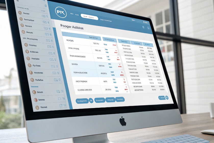 IP PBX management dashboard displaying SIP call statistics and VoIP billing data